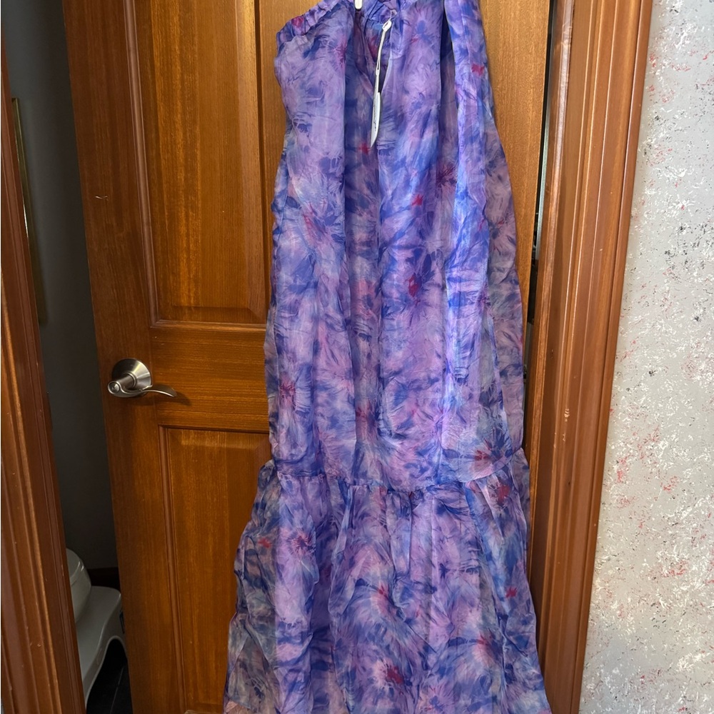 Buddy Love Purple Strapless Dress